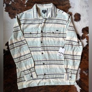 NWT Men’s Billabong Flannel